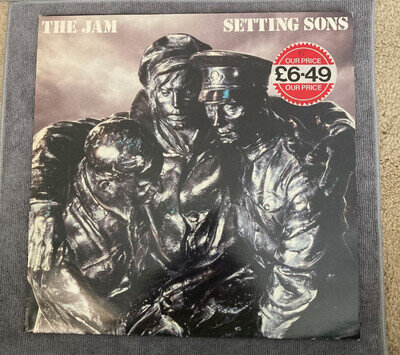 The Jam Setting Sons Vinyl LP Paul Weller PLAY TESTED
