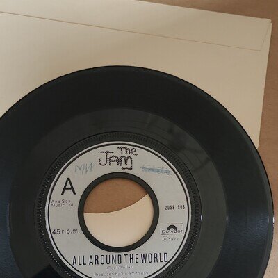The Jam All Around The World / Carnaby Street 1977 Polydor 7" 45 2058 903