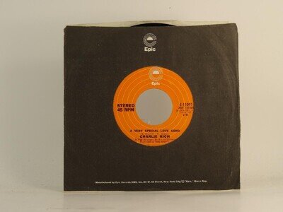 CHARLIE RICH A VERY SPECIAL LOVE SONG (70) 2 Track 7" Single including Company S