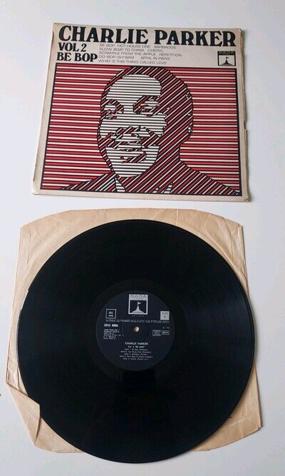 CHARLIE PARKER VOL2 BE BOP VINYL SAGA EROS
