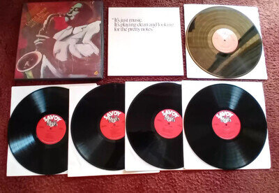 Charlie Parker The Complete Savoy Studio Sessions 5 LP Jazz Savoy 1978 - EX+