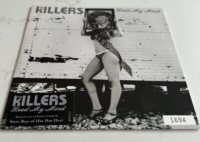 THE KILLERS Read My Mind 7” Vinyl Single 2007 UNPLAYED & NEAR MINT