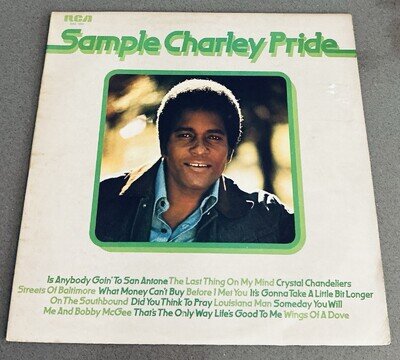 Charley Pride - Sample Charley Pride 12” LP Vinyl 1972 🎶