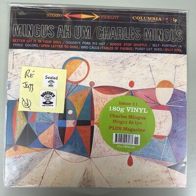 Charles Mingus - Mingus Ah Um 12” Vinyl Record LP MINT SEALED