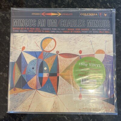 Charles Mingus - Mingus Ah Um (UK Vinyl LP, 2016) Booklet, Mint.