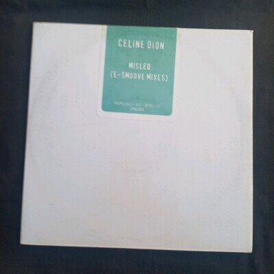 CELINE DION- MISLED- 12' VINYL SINGLE XPR 2269 PROMO EXCELLENT VINYL
