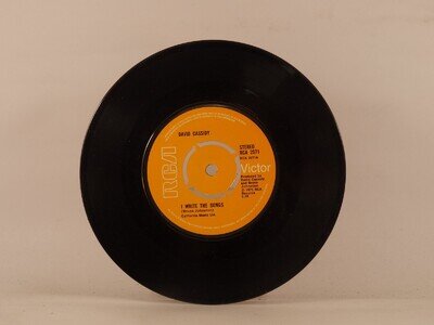 CASSIDY,DAVID I WRITE THE SONGS (137) 7" RCA VICTOR