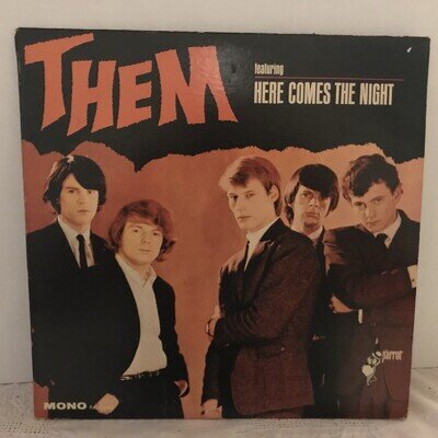 THEM - VAN MORRISON - Here Comes The Night - - RARE Parrot LP