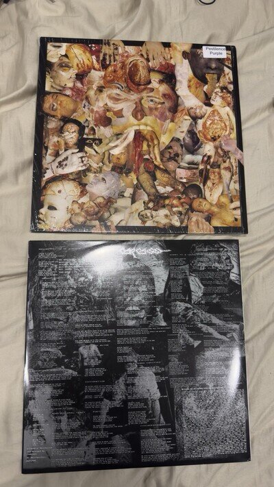 Carcass - Reek Of Putrefaction ( In Shrink With Inner Purple Color Vinyl Record)