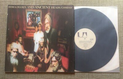 CANNED HEAT HISTORICAL FIGURES & ANCIENT HEADS LP 1972 UK UNITED ARTISTS A1B1 EX