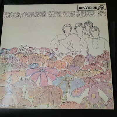 THE MONKEES " PISCES, AQUARIUS, CAPRICORN & JONES LTD" MONO VINYL LP 1967
