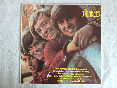 THE MONKEES "THE MONKEES" VINYL LP RECORDS