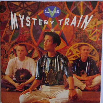 CACTUS RAIN - MYSTERY TRAIN 1990 7" VINYL SINGLE. TEN 331.