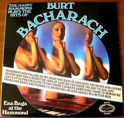 The Happy Hammond Plays The Hits Of Burt Bacharach, Vinyl LP 1st Press Excellent