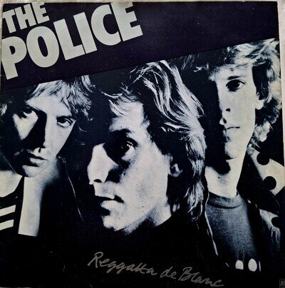 The Police Regatta de Blanc Vinyl LP Record (1979) 1st Press Good Condition Rare
