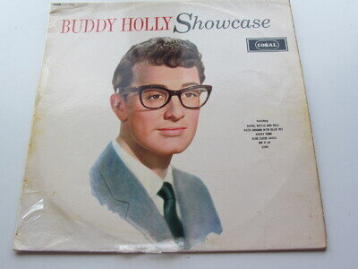 BUDDY HOLLY ORIGINAL 1964 U.K. LP SHOWCASE CORAL LVA.9222