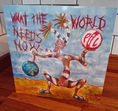 Public Image LTD PIL What the World Needs Now Dbl LP Sex Pistols Clash Ramones