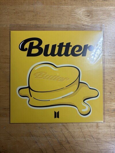 BTS Butter Vinyl OFFICIAL - Limited Edition 7" Vinyl Record