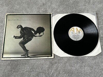 BRYAN ADAMS - CUTS LIKE A KNIFE / EX+ UK A1/B1 DEMO VINYL LP ULTRASONIC CLEANED
