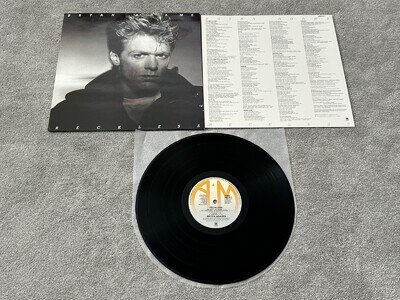 BRYAN ADAMS - RECKLESS / NM UK A2/B2 12" VINYL LP AMA 5013 ULTRASONIC CLEANED