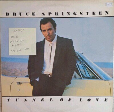 Bruce Springsteen Tunnel Of Love Vinyl Record VG+/VG+ CBS 460270 1987