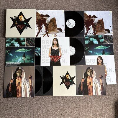 Bring Me The Horizon – Limited Box Set - 4 X Vinyl BMG 2014 With Posters (BMTH)