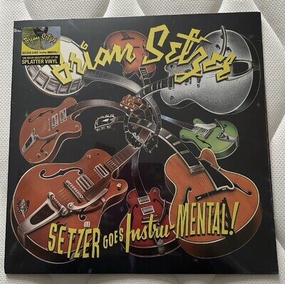 Setzer Goes Instru-Mental! [Splatter Vinyl] by Brian Setzer (Record, 2021)