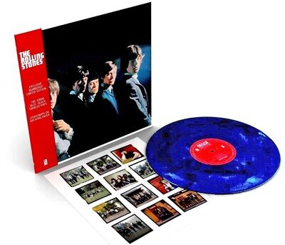 The ROLLING STONES LP x 2 Rolling Stones BLUE MARBLED VINYL Record Store Day NEW