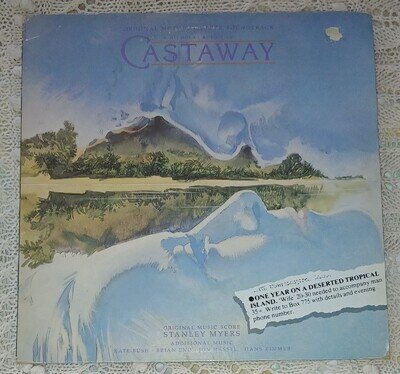 Castaway - Stanley Myers, Brian Eno, Hans Zimmer, Soudntrack vinyl LP, 1987