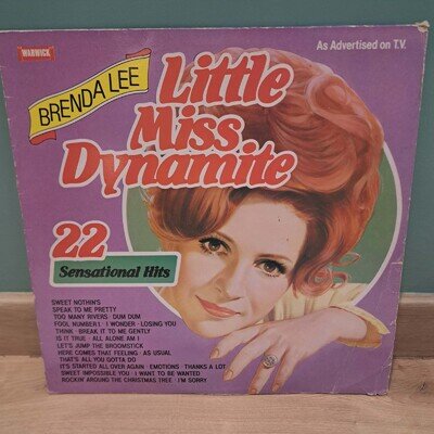 Brenda Lee - Little Miss Dynamite LP UK 1980 WW5083 VGC