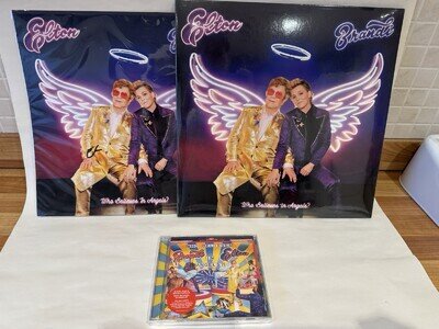Elton John & Brandi Carlile - Who believes In Angels? Purple Marble Vinyl, CD &