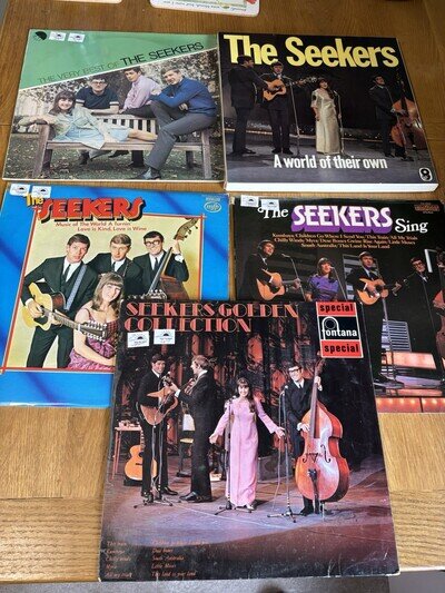 THE SEEKERS. Vinyl LP Collection. 6 including Boxed Collection. Great Selection