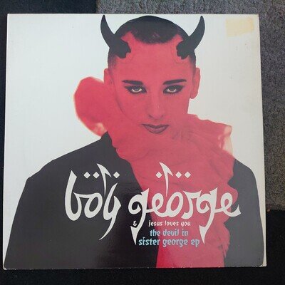 Boy George & Jesus Loves You - The Devil In Sister George EP - UK 12" Vinyl
