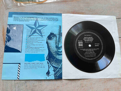 Boy George Interview Record Mirror Flexi Disc