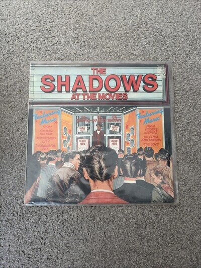 The Shadows At The Movies Vinyl LP 60’s Beat Pop Film Movie MFP 50347