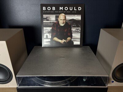 Bob Mould Distortion The Best Of 1989 - 2019 EUR 2021 Ltd Clear Vinyl LP Ex/VG+