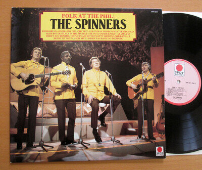 SPR 8571 The Spinners Folk At The Phil! NEAR MINT Spot Records Vinyl LP