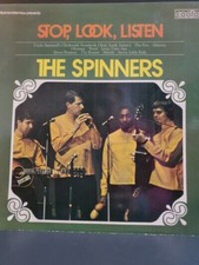The Spinners Stop Look Listen Vinyl LP Contour 1970s UK Folk