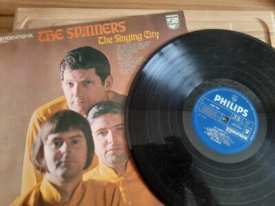 The Spinners The Singing City LP Vinyl Record UK