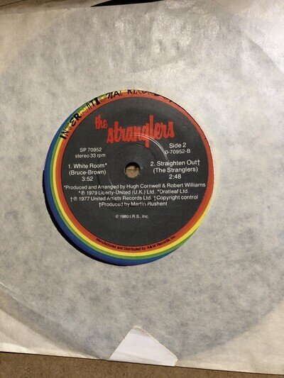 STRANGLERS - IMPORT EP - DO THE EUROPEAN CHOOSEY SUZIE WHITE ROOM STRAIGHTEN OUT