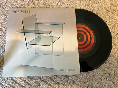 Strokes Hard To Explain/New York City Cops 7" Vinyl Nr Mint Play Tested