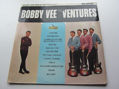 BOBBY VEE MEETS THE VENTURES ORIGINAL UK 1963 LP