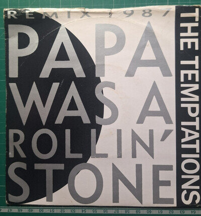 The Temptations - Papa was a rolling stone - remix 1987