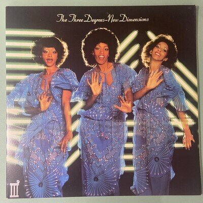 The Three Degrees - New Dimensions - Original Vinyl Record LP - 1978 Ariola