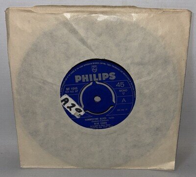 Blue Cheer – Summertime Blues - 1968 Vinyl 7" Single - Philips BF 11646