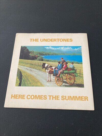 The Undertones Here Comes the Summer Single 1979 7" 3-Track 7” Vinyl Mint
