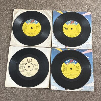 ELECTRIC LIGHT ORCHESTRA Livin’ Thing 2 Track 7” Single + 3 FREE ELO 7” J. LYNNE