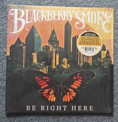 BLACKBERRY SMOKE - Be Right Here LTD ED PURPLE COLOURED VINYL LP