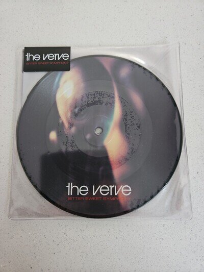 The Verve Bitter Sweet Symphony 7 Inch Picture Disc NEW SEALED