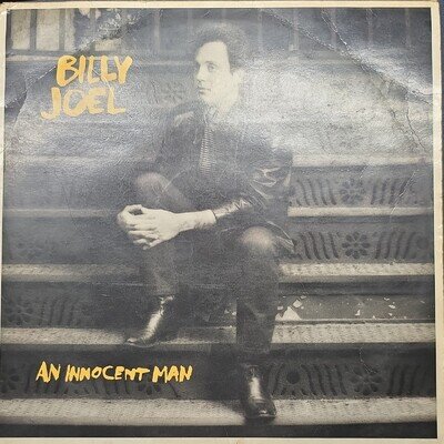 Billy Joel An Innocent Man 1983 CBS Pop Rock LP 12" 33RPM Stereo Vinyl CBS 25554